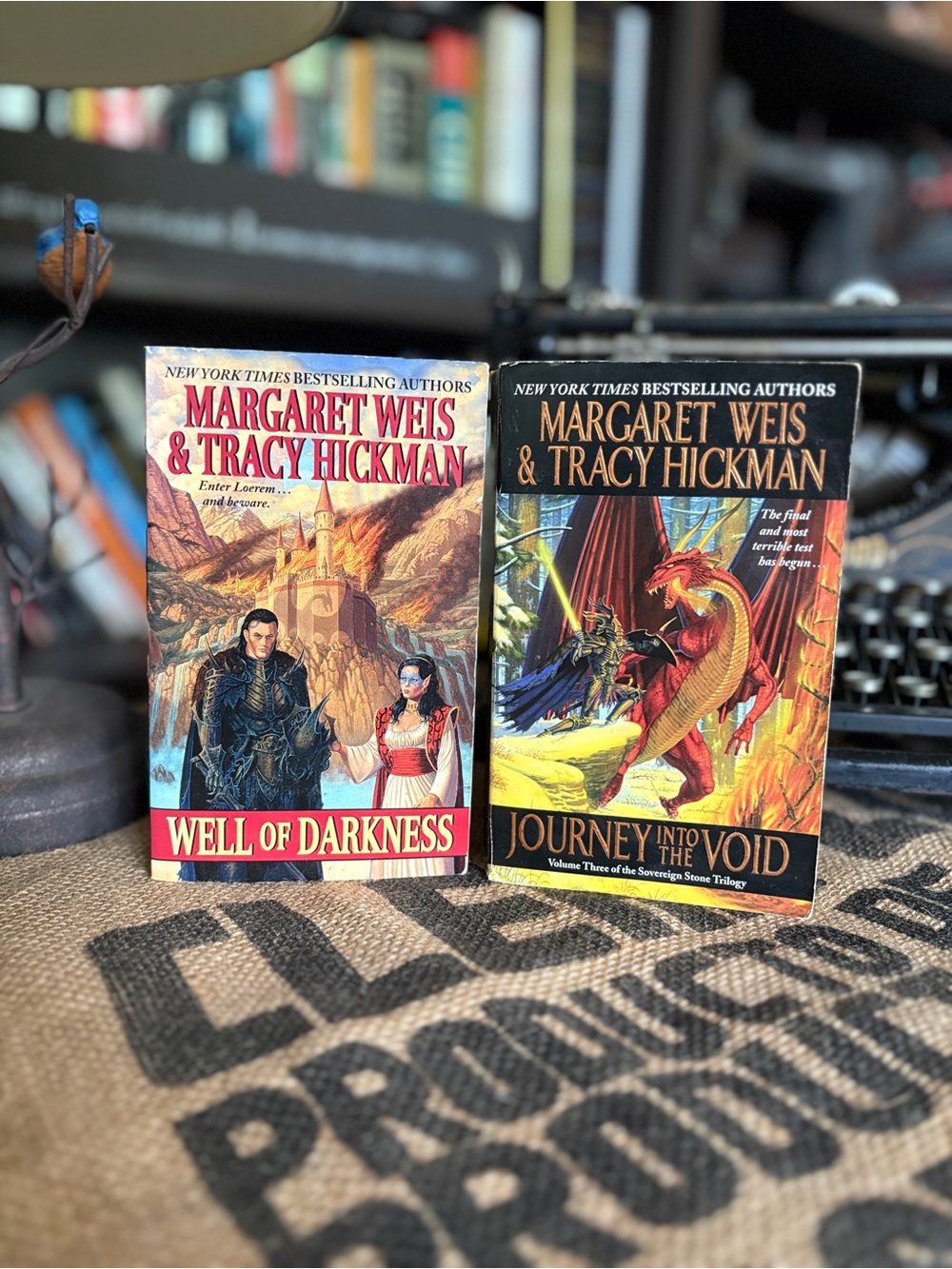Weis & Hickman- “Sovereign Stone” 2 book bundle